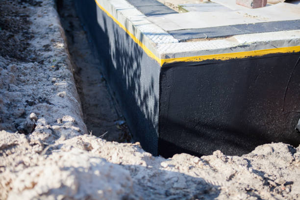 Professional Waterproofing technician working in Wilmington, OH